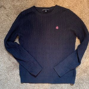 Women’s Cable Knit Sweater Navy